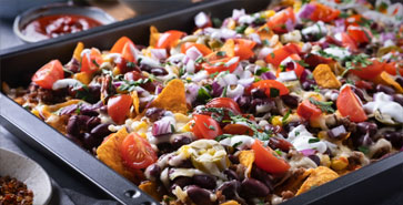 Nachos s junetinom i sirom