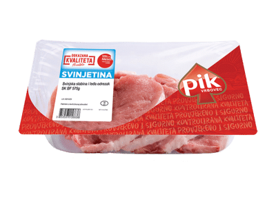 Svinjska slabina i leđa s kosti