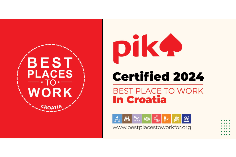 PIK Vrbovcu certifikat Best Places to Work